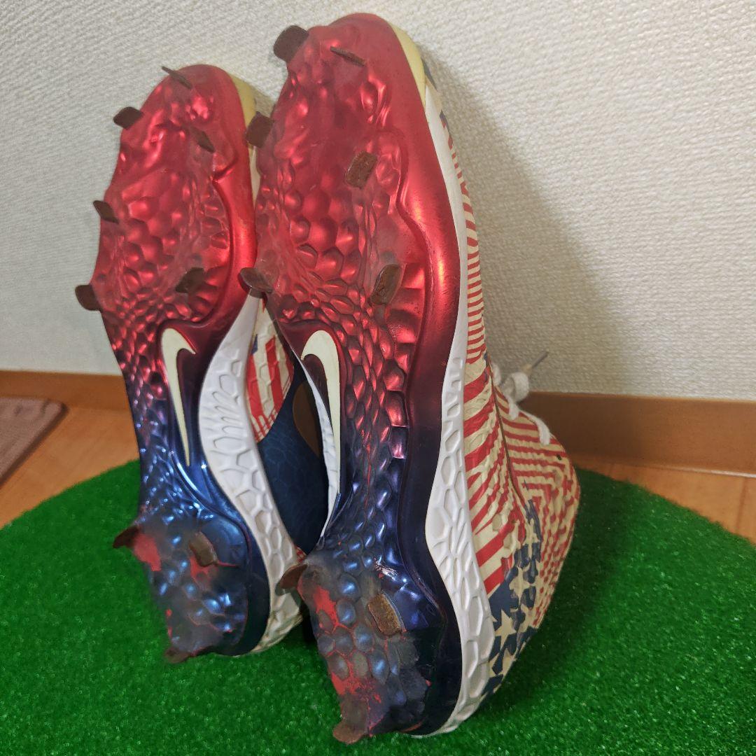 ナイキ フォースズームトラウト 5 USA 金具式スパイク 限定モデル