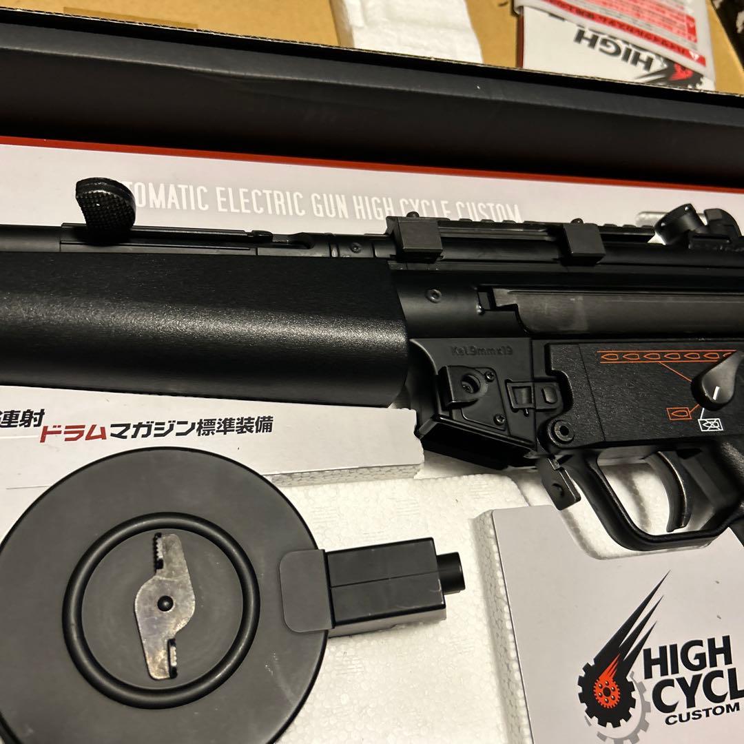 【電子トリガー搭載】東京マルイ　mp5a5 ハイサイクル　電動ガン