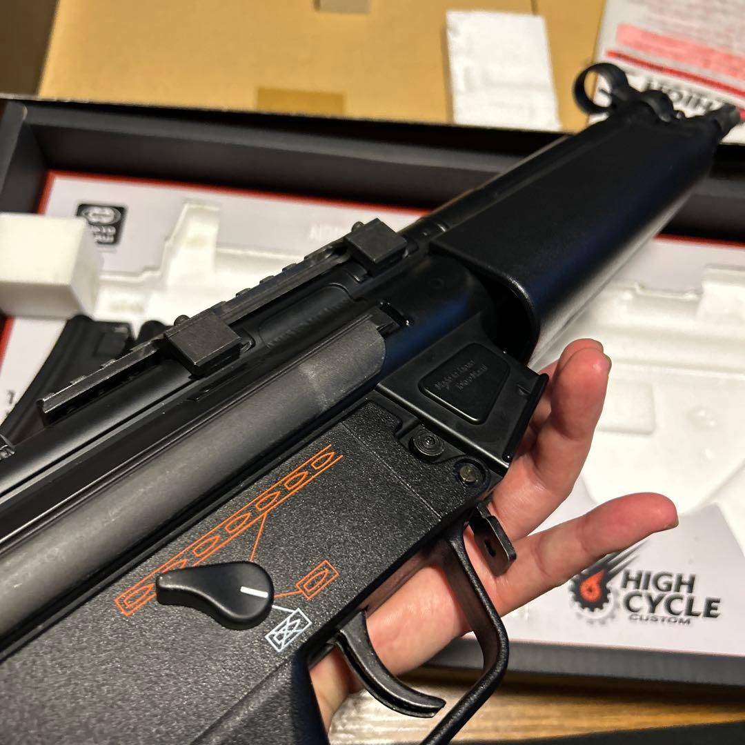 【電子トリガー搭載】東京マルイ　mp5a5 ハイサイクル　電動ガン