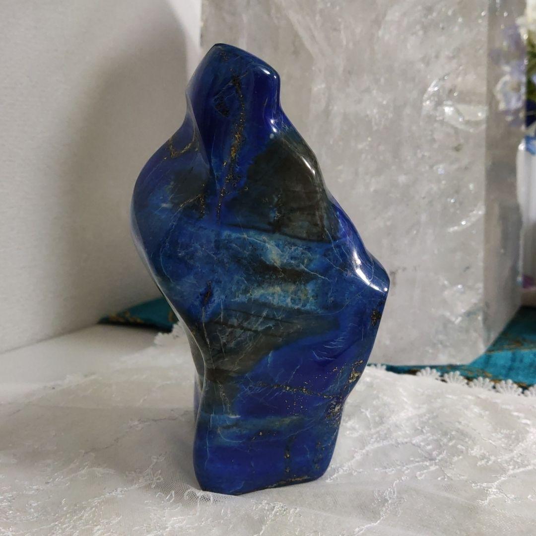 パワーストーン　原石　ラピスラズリ　クラスター　1,440g　No.006