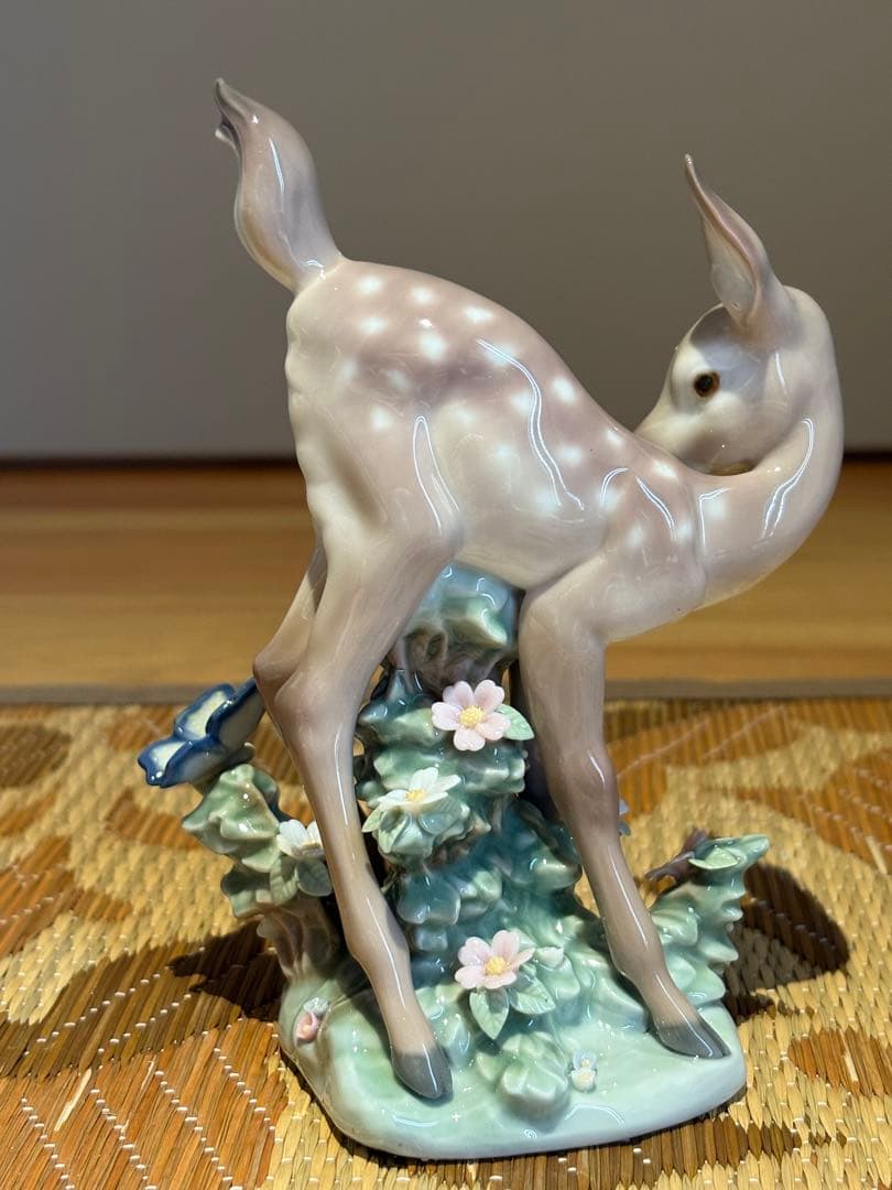 【LLADRO】小鹿（おどろき）　絶版品　専用箱付き