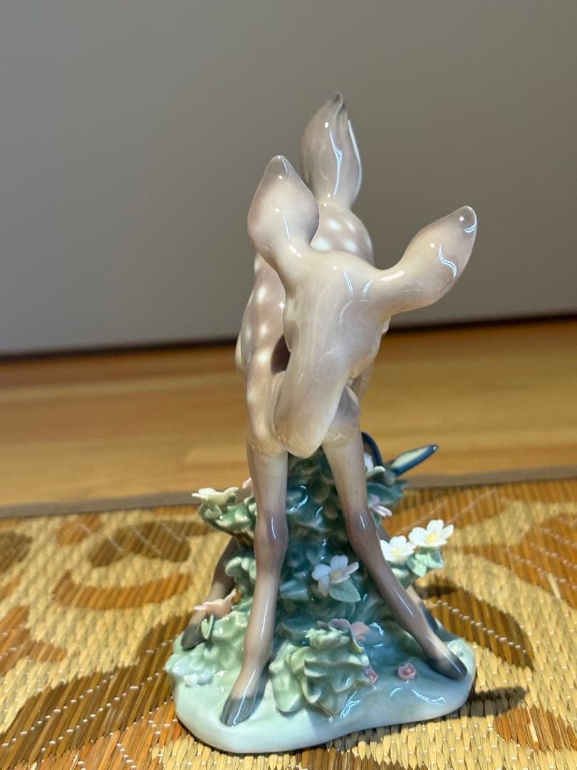 【LLADRO】小鹿（おどろき）　絶版品　専用箱付き