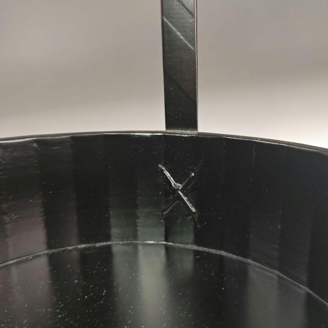 ウ257 莨盆『梅田宗恵作』『宗旦好　一閑塗　手付　煙草盆　共箱』茶道具