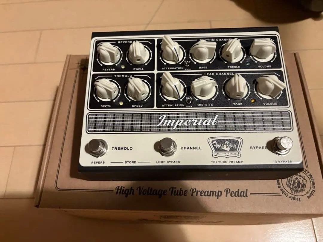 今日だけ値下げ　Imperial Ⅱ 真空管プリアンプペダル キングトーン
