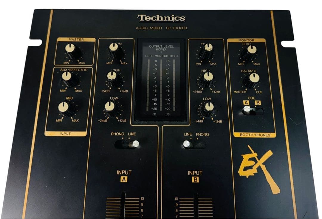 Technics テクニクス DJミキサー SH-EX1200 ブラック