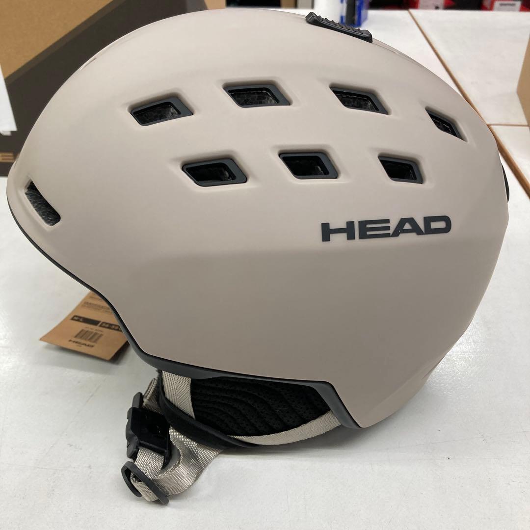 新品未使用　HEAD スキー用ヘルメット ベージュ　MH-03