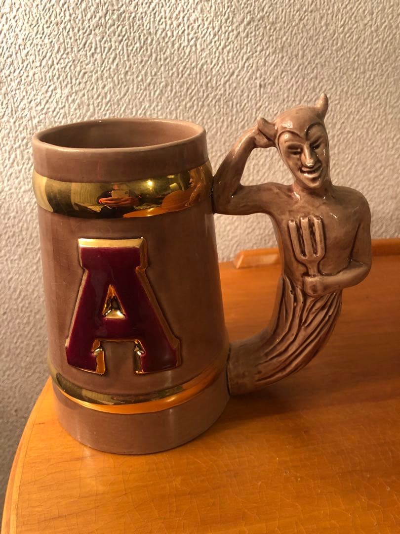 ビンテージ　40s デビル　悪魔　ミッドセンチュリー　インダストリアル　レトロ