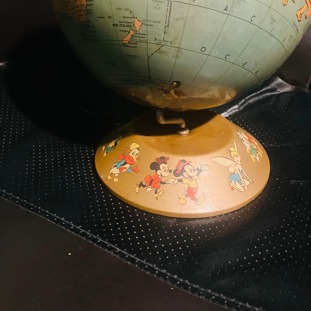 激レア 60's Rand McNally ディズニー 地球儀