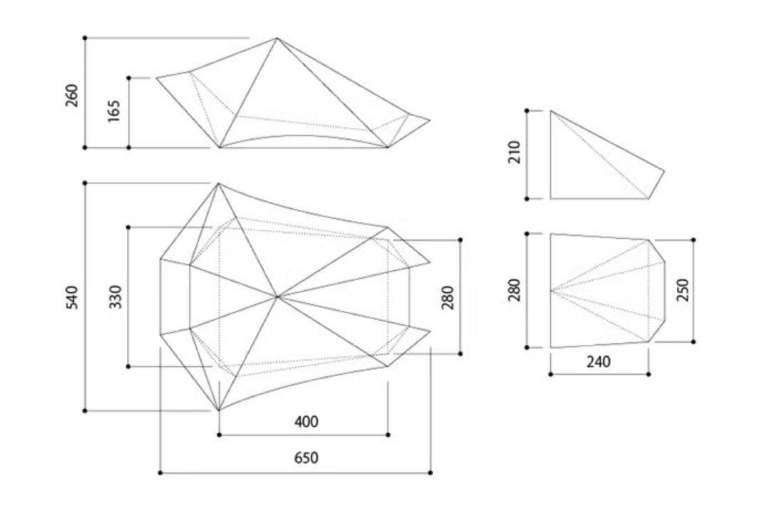 ZANE ARTS ほぼ日　kohakuテント
