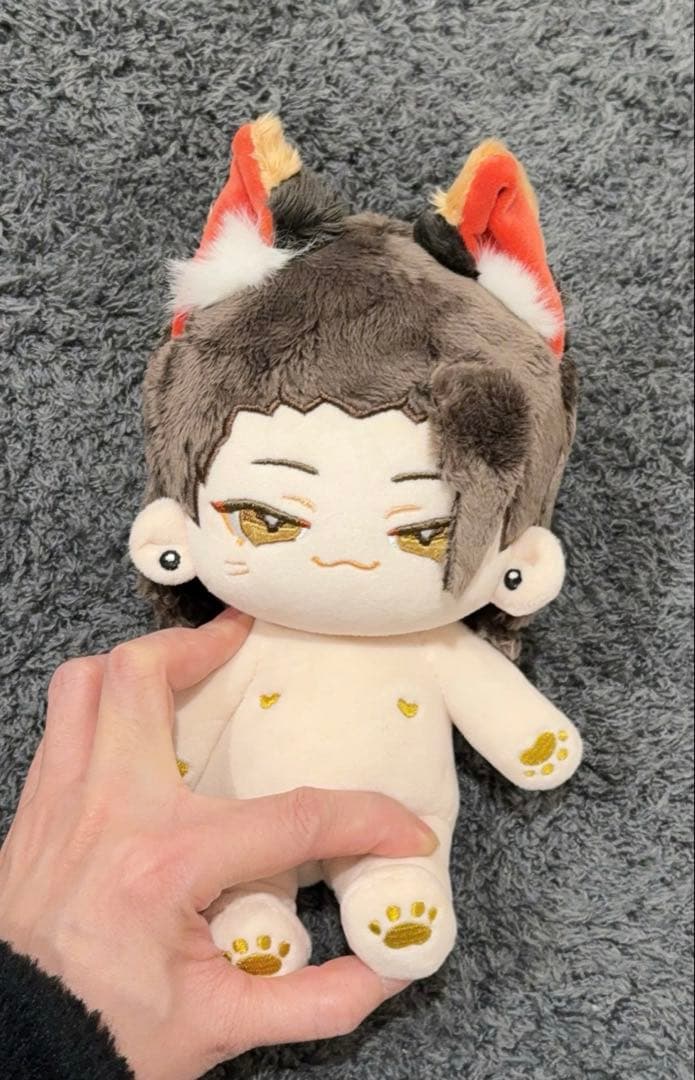 20cm超可愛い着せ替えぬいぐるみ