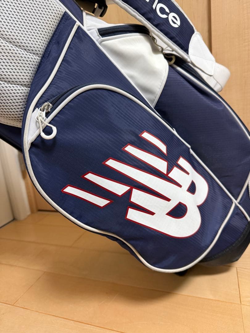 美品★ニューバランス★スタンドキャディバッグ★ゴルフ★ゴルフバッグ★アスリート