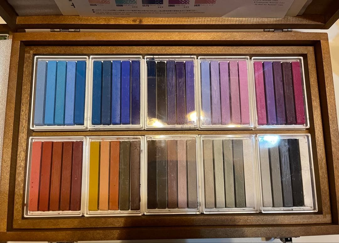 ★ホルベイン アーティストオイルパステル 100色 木箱入り