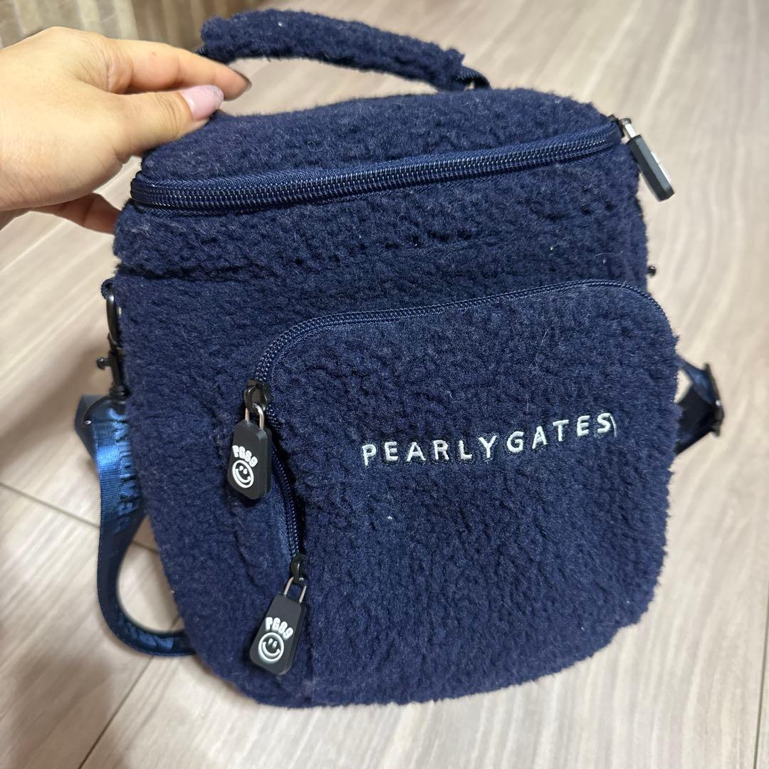 PEARLY GATES ネイビー ゴルフバッグ