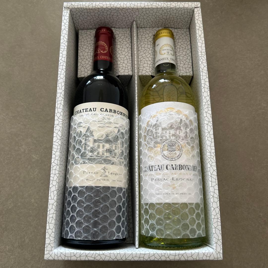 シャトーカルボーニュ　ルージュ　ブラン　2016 ワイン　セット