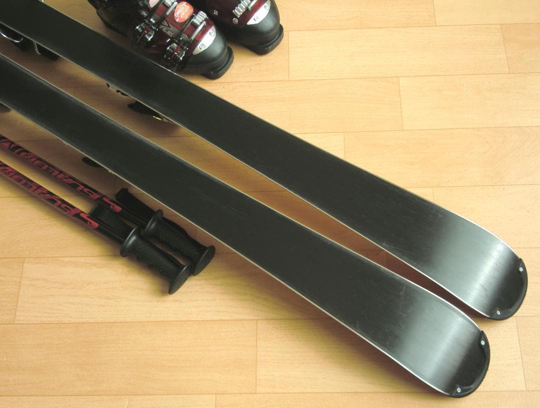 ■■送料無料■SWALLOW■メンズスキーセット■板153靴25.5■メンテ付■