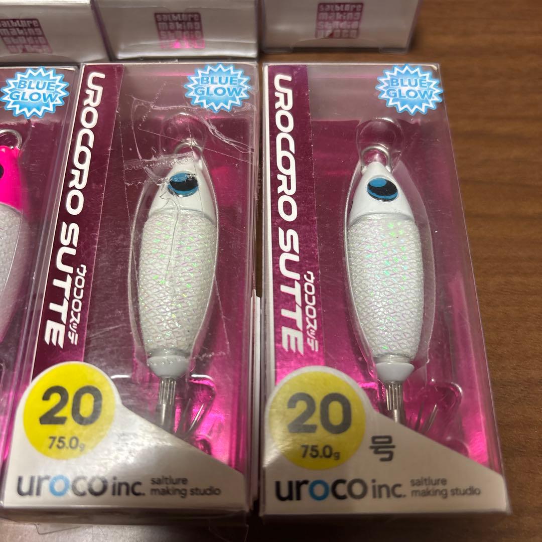 ウロコ ウロコロスッテ 15号5個　20号 5個　10個セット　イカメタル