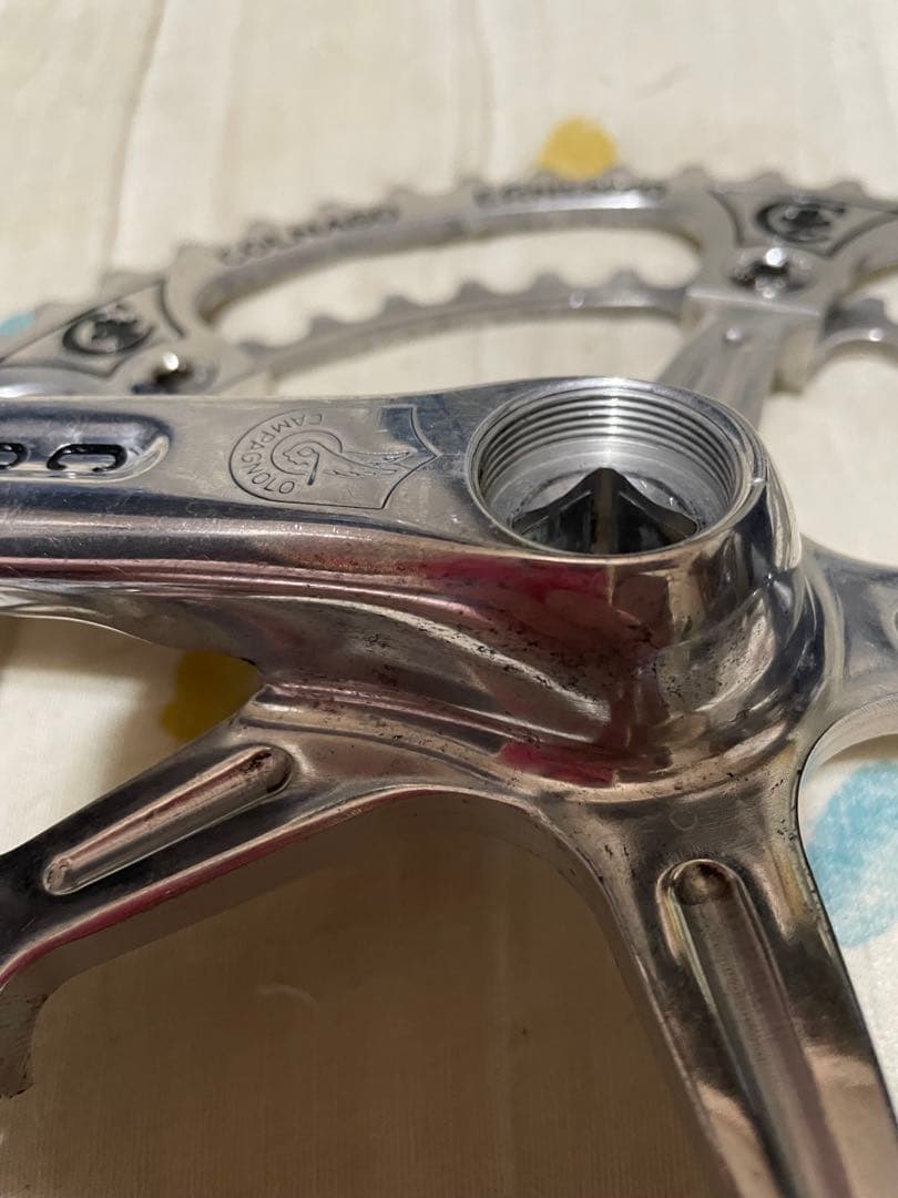 カンパニョーロCOLNAGO 刻印レコードクランク特注170ミリ53-42tレア