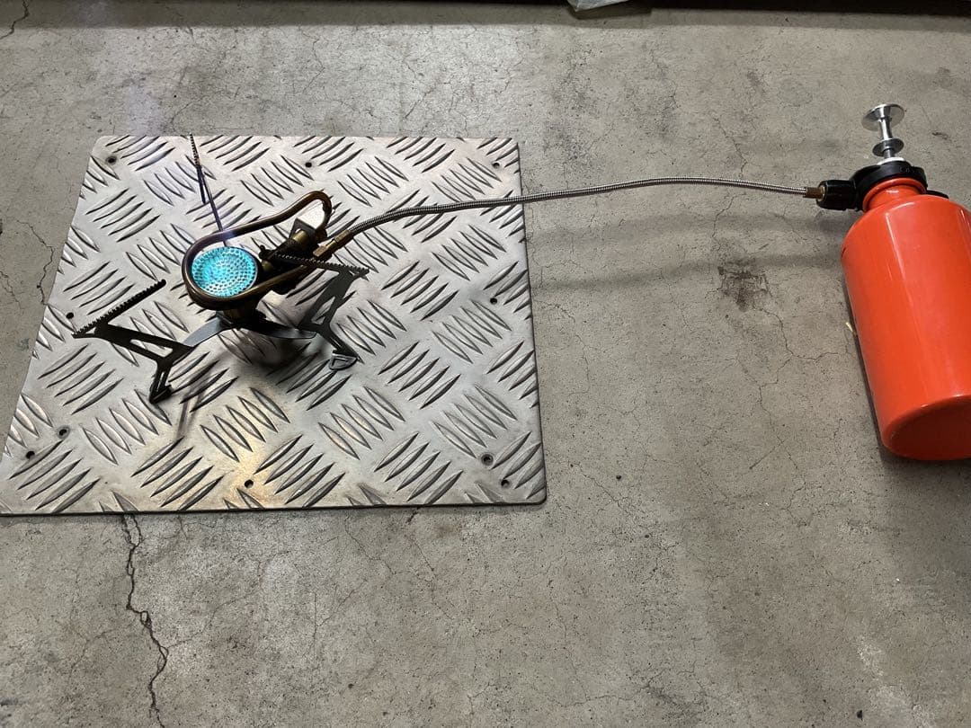 PRIMUS vintageガソリンストーブP-134VF・動作良好超美品セット