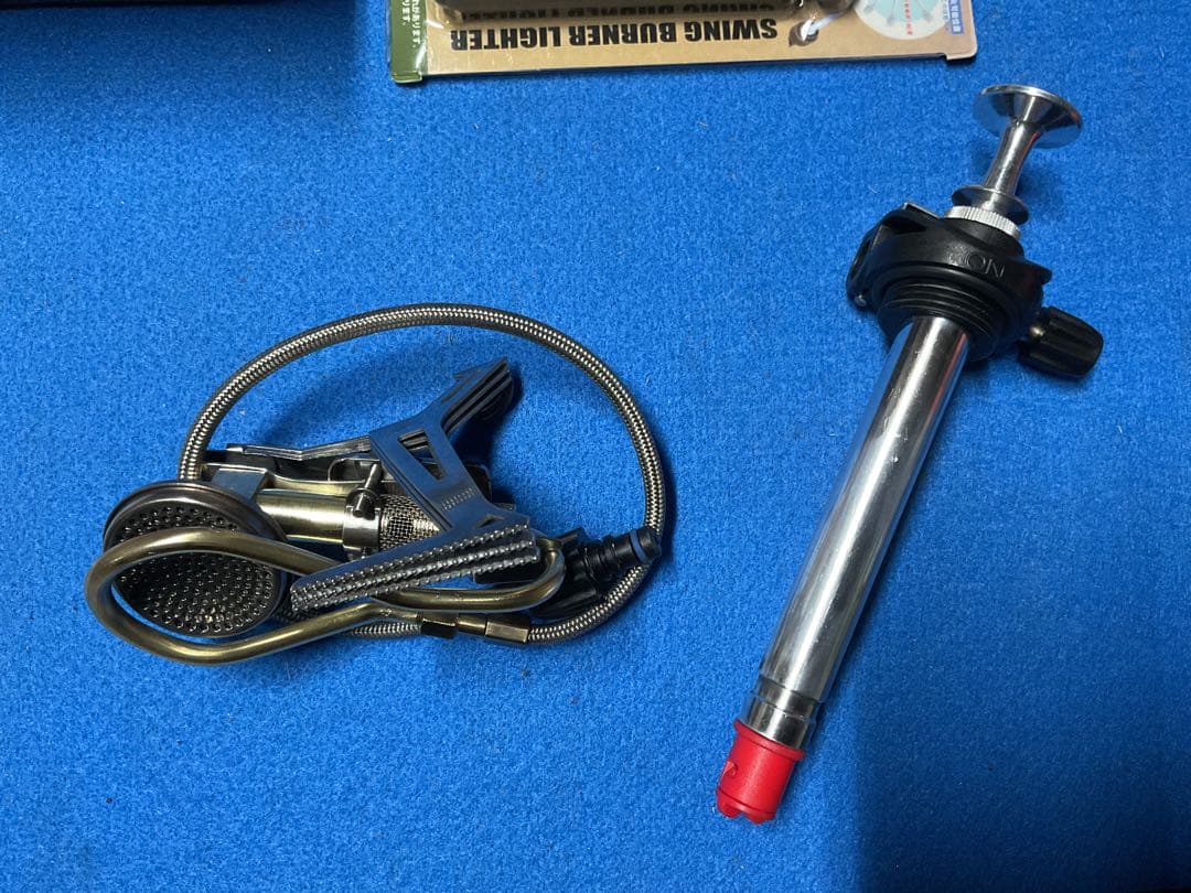 PRIMUS vintageガソリンストーブP-134VF・動作良好超美品セット