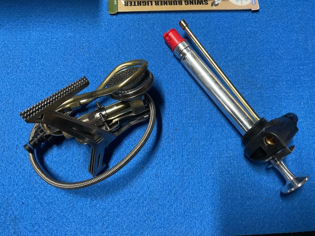 PRIMUS vintageガソリンストーブP-134VF・動作良好超美品セット