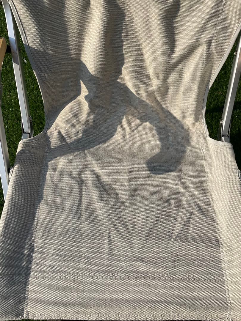 スノーピーク peak ローチェア30 アイボリー社外帆布交換シート付