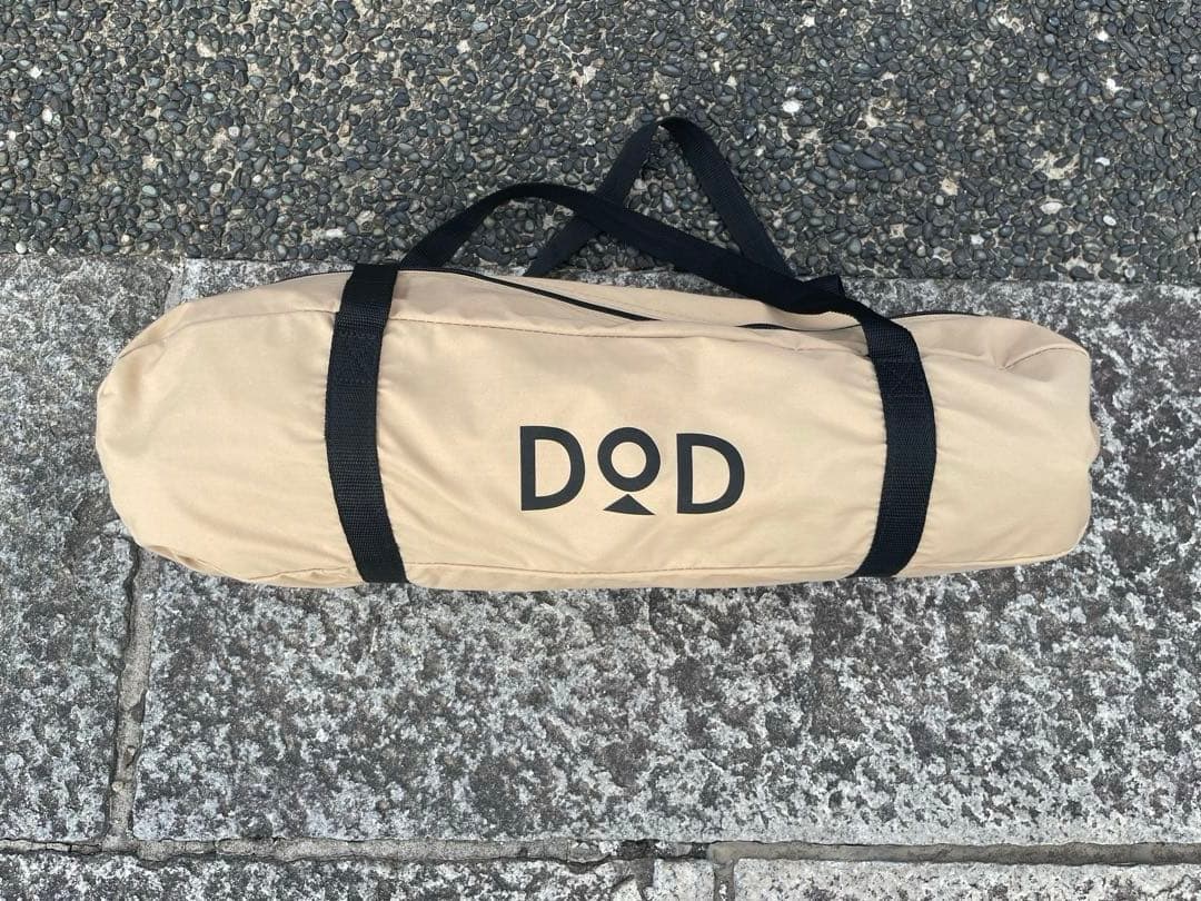 ポールセット美品DOD タープ ベージュ ALL RIGHT