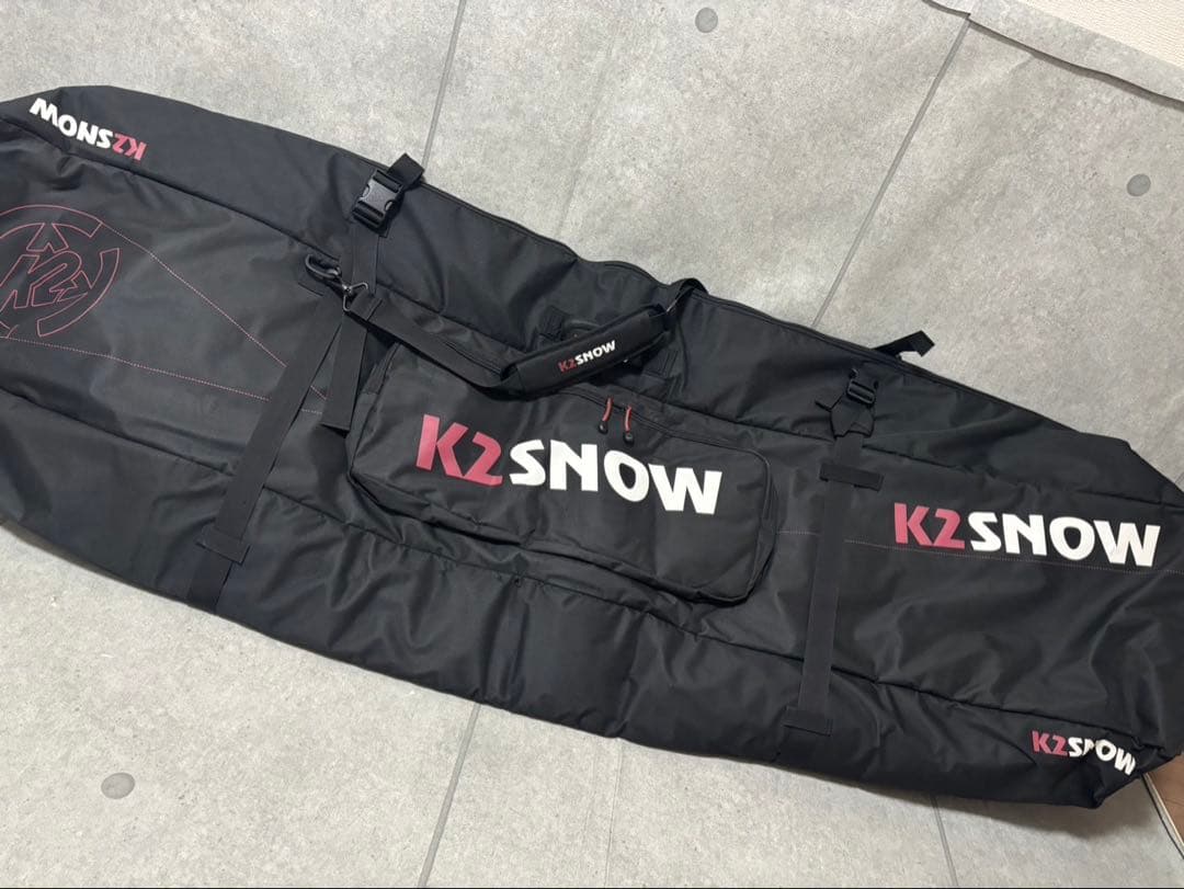 k2スノーボードオールインワンケース　キャリー　キャスター