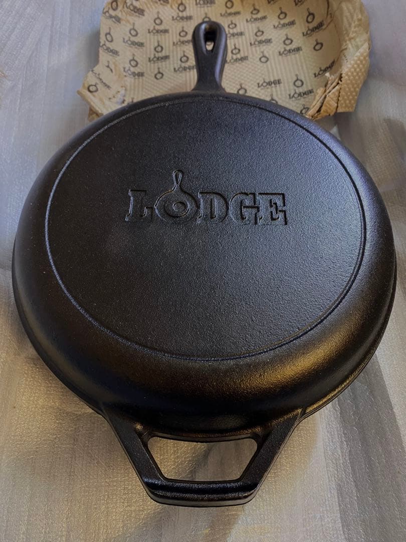 【新品シーズニング済】LODGEコンボクッカー10 1/4インチ 直径26cm