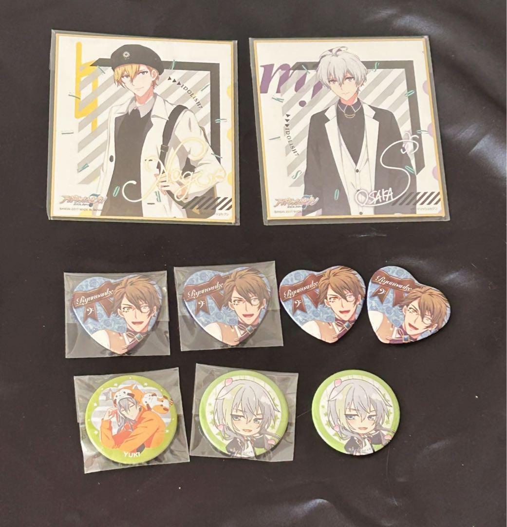 アイナナ アイドリッシュセブン 楽 壮五 龍之介 千 ナギ 缶バッジ