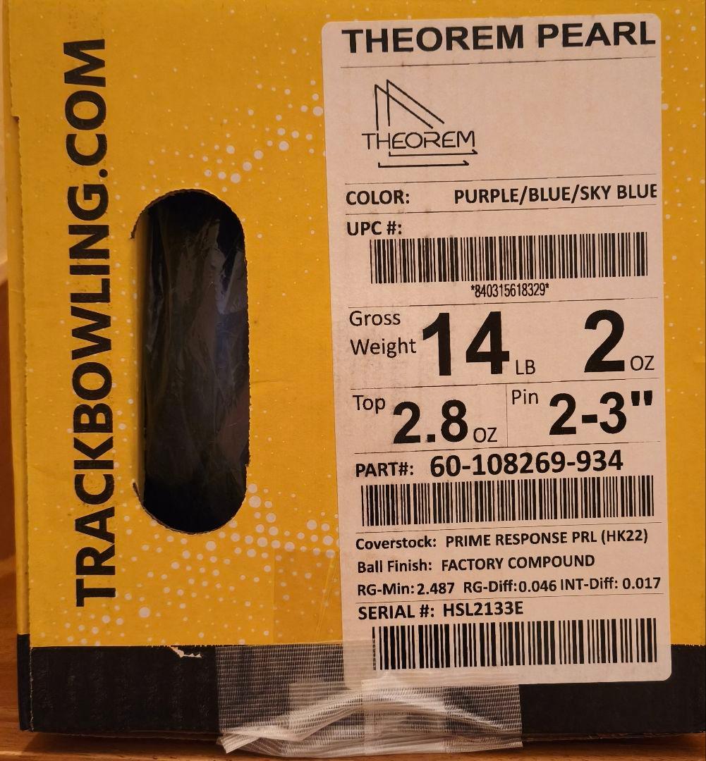 セオレムパール(THEOREM PEARL) 14ポンド中古品　元箱付き