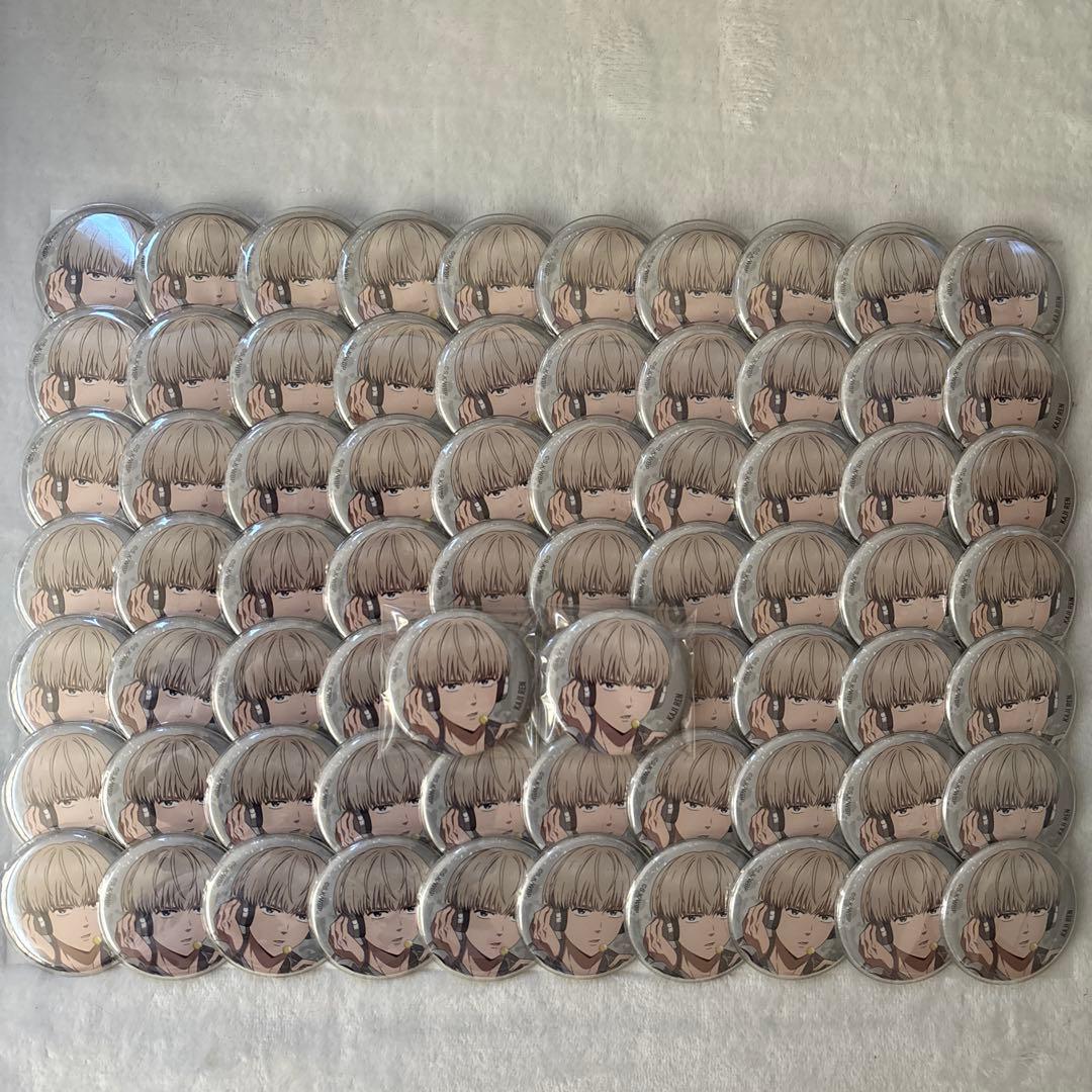 梶蓮 ベースヤード 缶バッジ 72個セット