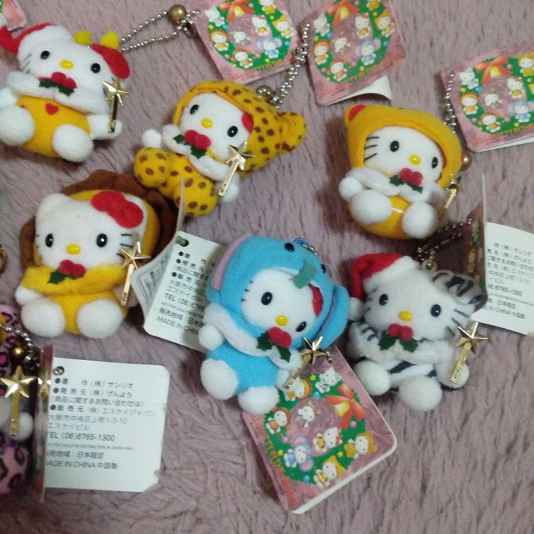 サンリオ　ハローキティ　ジャングルキティ　クリスマスバージョン　マスコット