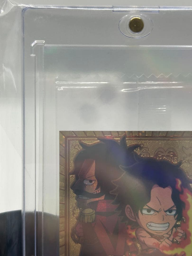 【希少】両面エース ワンピースウエハースLog12ゴールドパラレル 両面パラレル