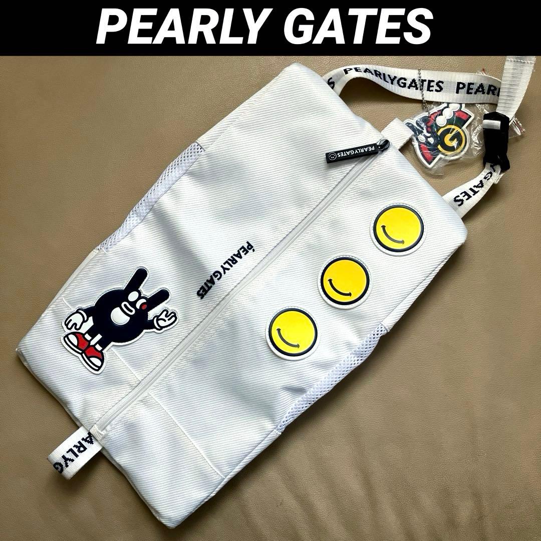 【未使用】 パーリーゲイツ PEARLY GATES シューズケース　タグ付き