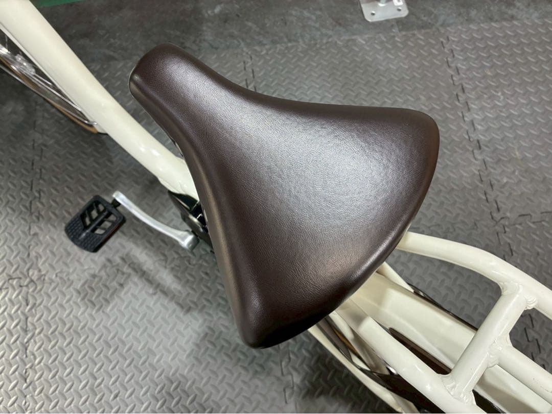 №8683 電動自転車 パナソニック　ビビSL 26インチ ホワイト✨極上美品✨