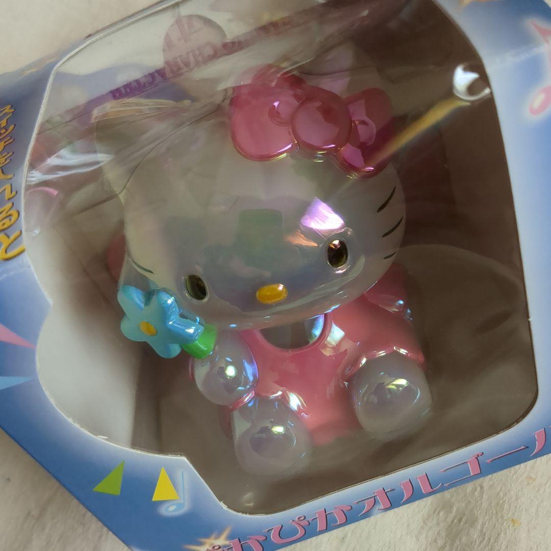 キティちゃんのぴかぴかオルゴール　★未使用　★光らないしオルゴールなりません!