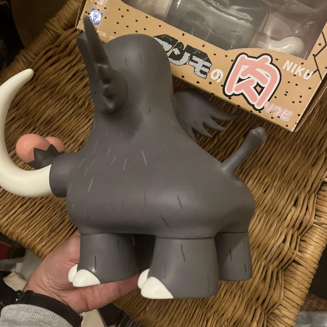 ギャートルズ　マンモ　マンモの肉　ソフビセット