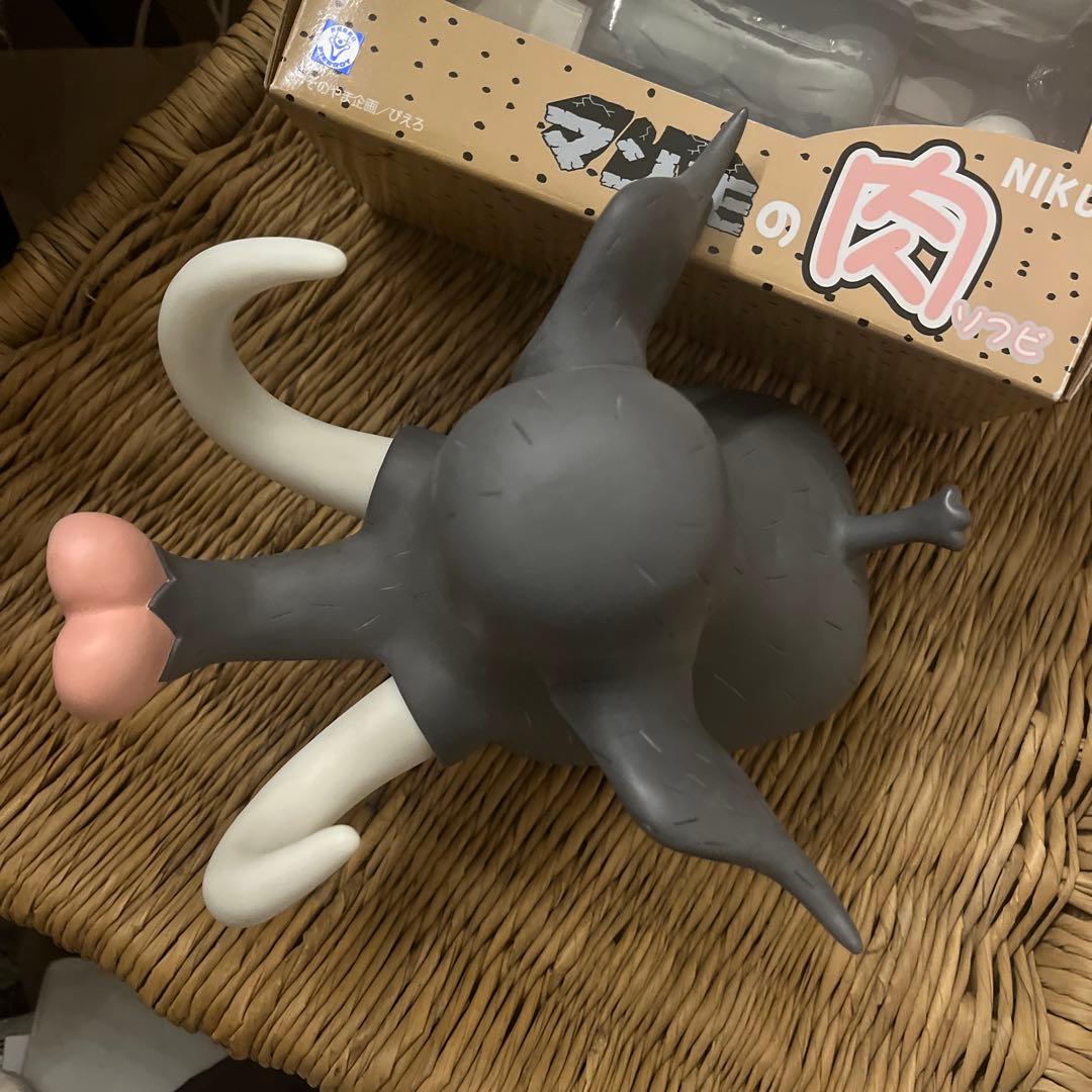 ギャートルズ　マンモ　マンモの肉　ソフビセット