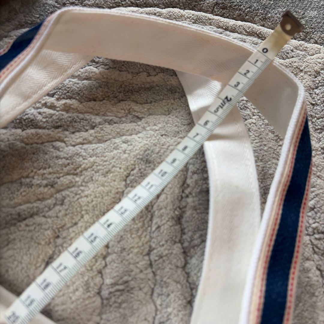 ホワイトトートバッグ　キャンバス生地バック　ゴルフキャリーバッグ