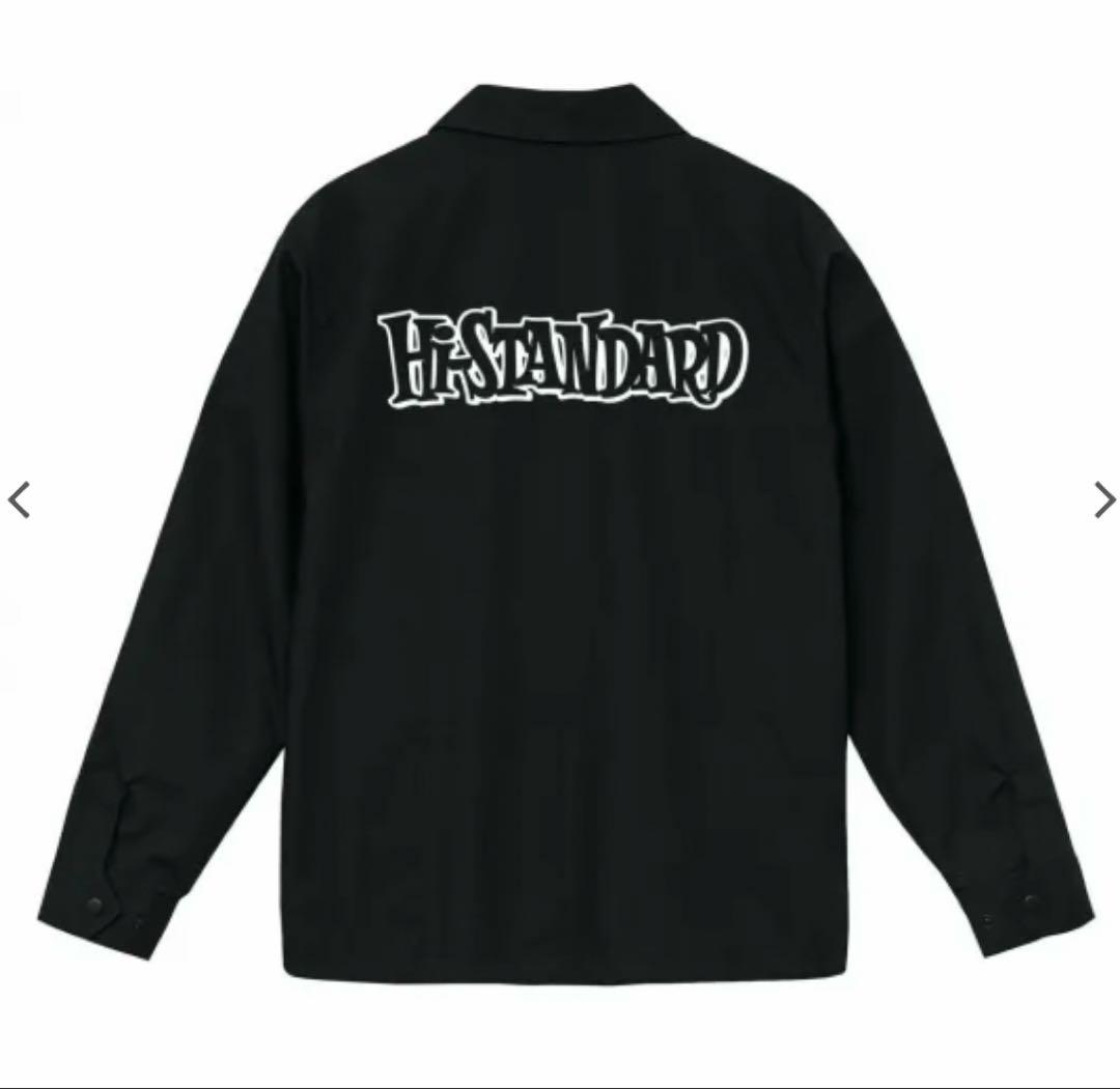 hi-standard コーチジャケット 黒 XXL