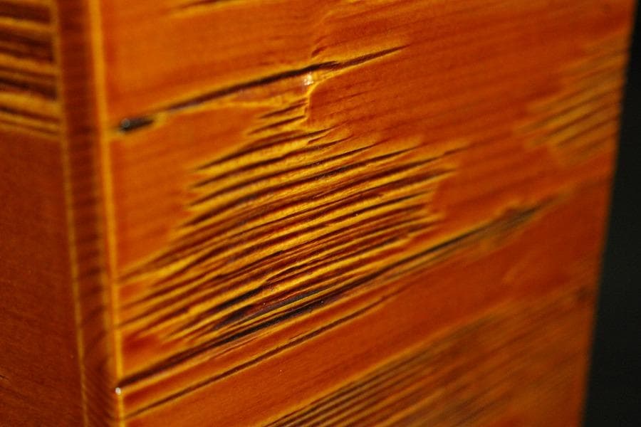 春慶塗 釣瓶 花生 象彦造 共箱(K-YC572)