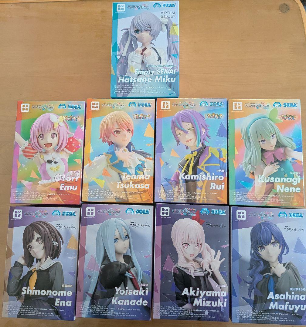プロジェクトセカイ カラフルステージ！ feat. 初音ミク 9点セット