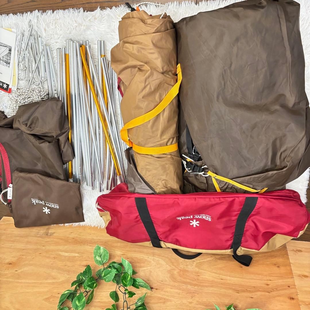  peak　アメニティドーム 　SDE-001 専用グランドシート付き