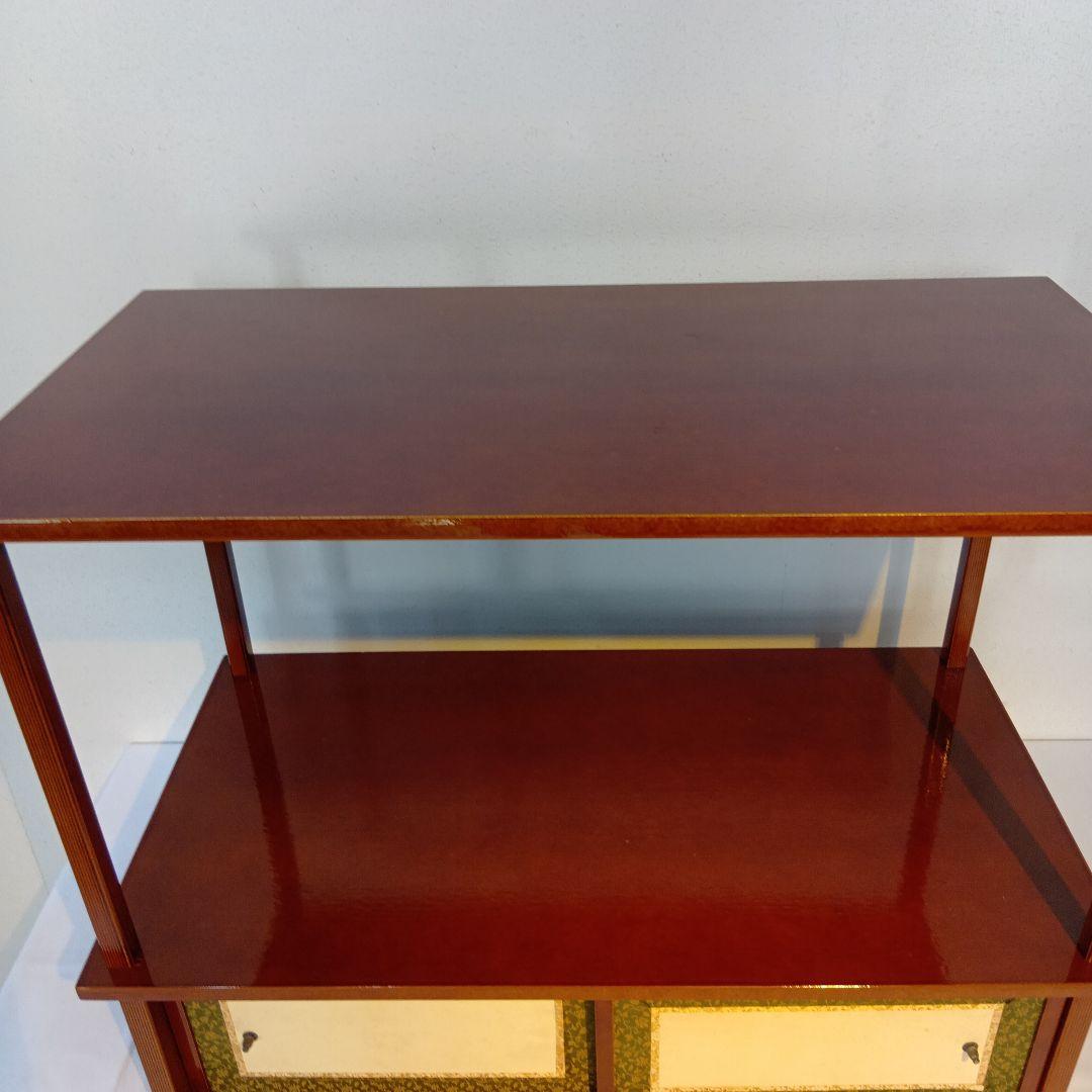 茶道具　紹鴎棚　春慶塗