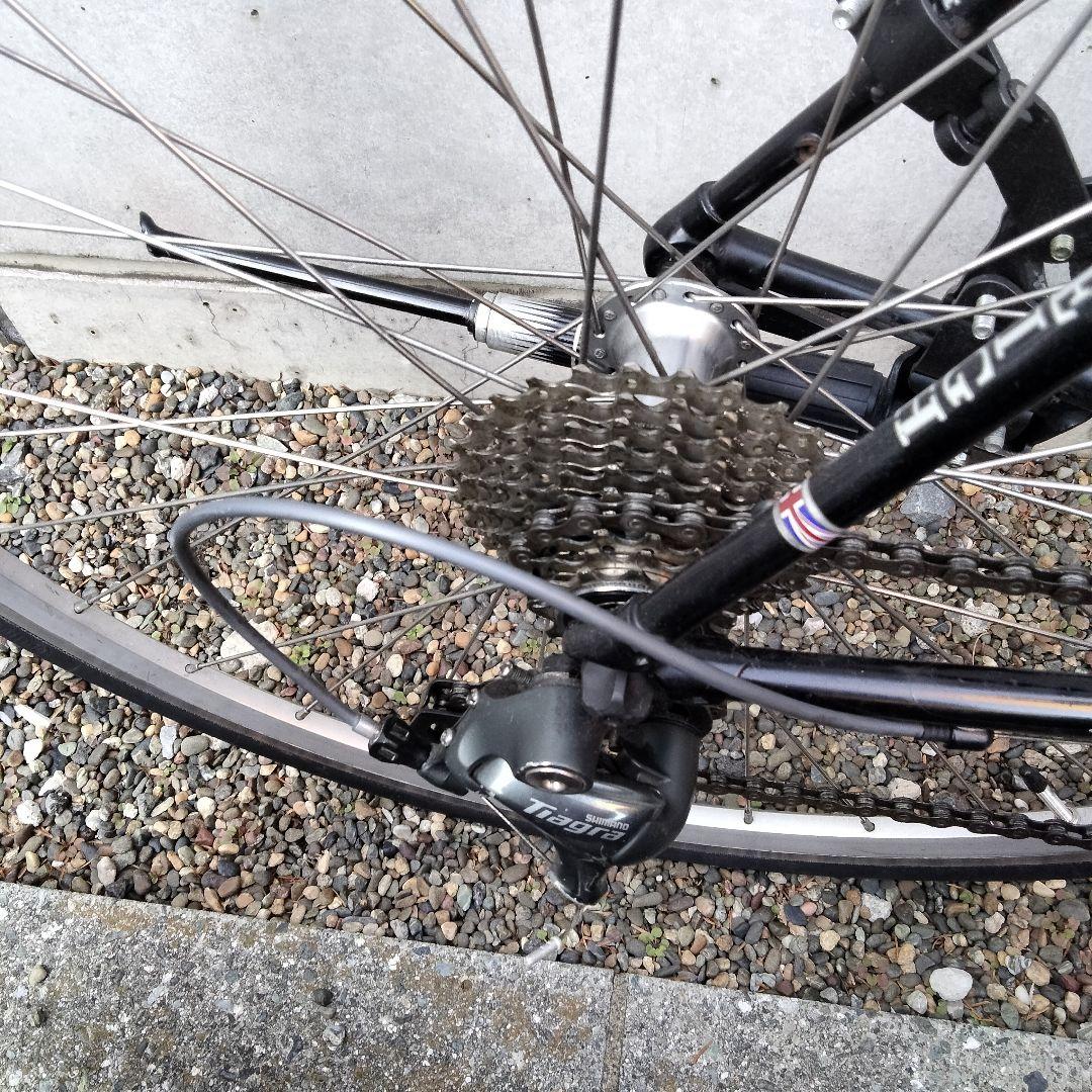 ■♫中古車！格安！引取限定■　RALEIGH　ラレー　クロモリ　ロードバイク