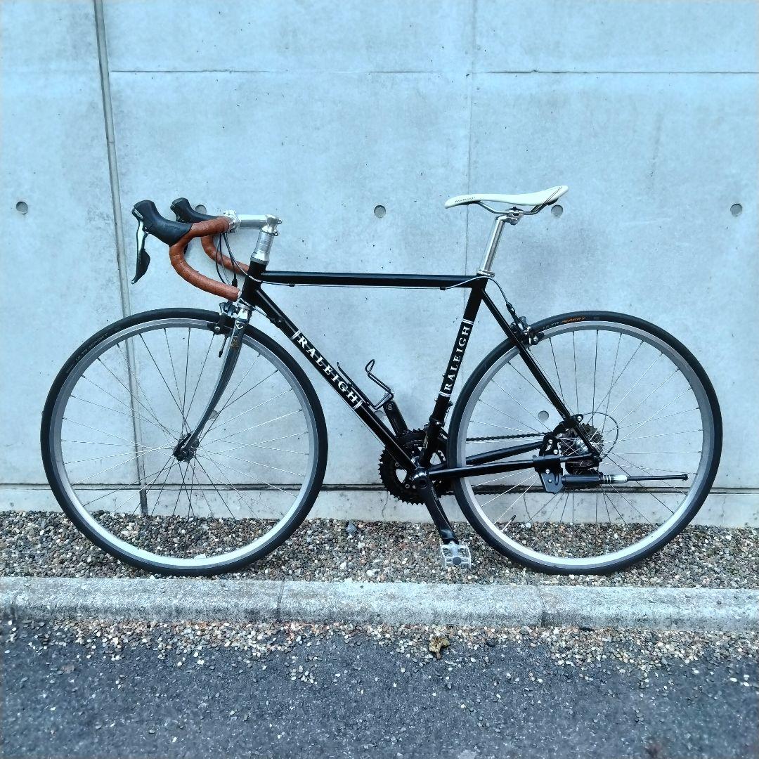 ■♫中古車！格安！引取限定■　RALEIGH　ラレー　クロモリ　ロードバイク