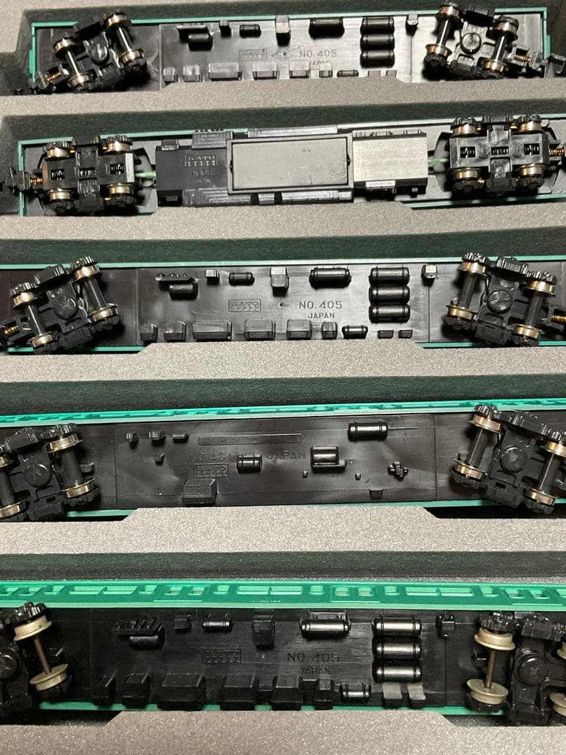 KATO 103系エメラルドグリーン 4003/401/405/4004 10両