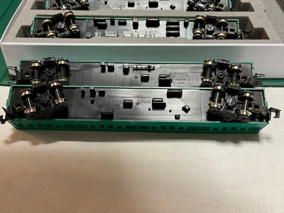 KATO 103系エメラルドグリーン 4003/401/405/4004 10両