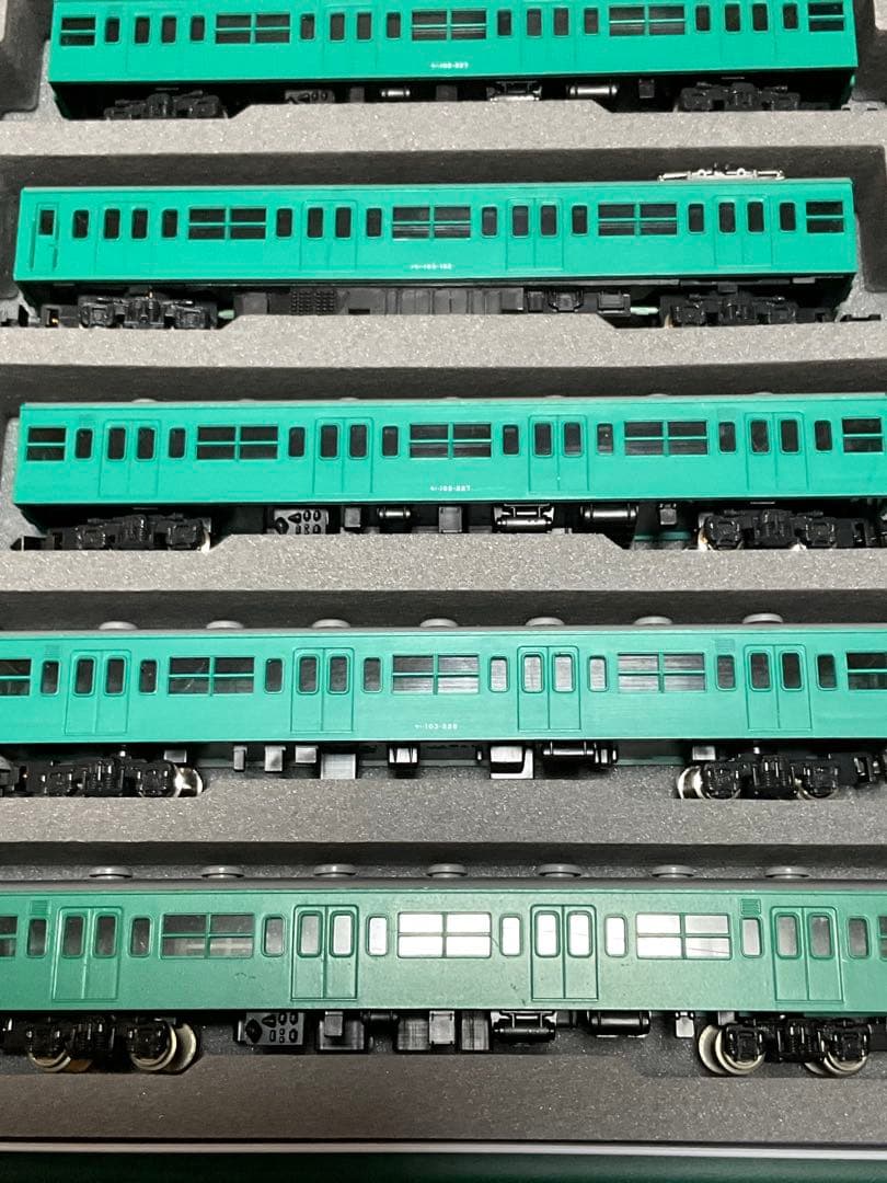KATO 103系エメラルドグリーン 4003/401/405/4004 10両