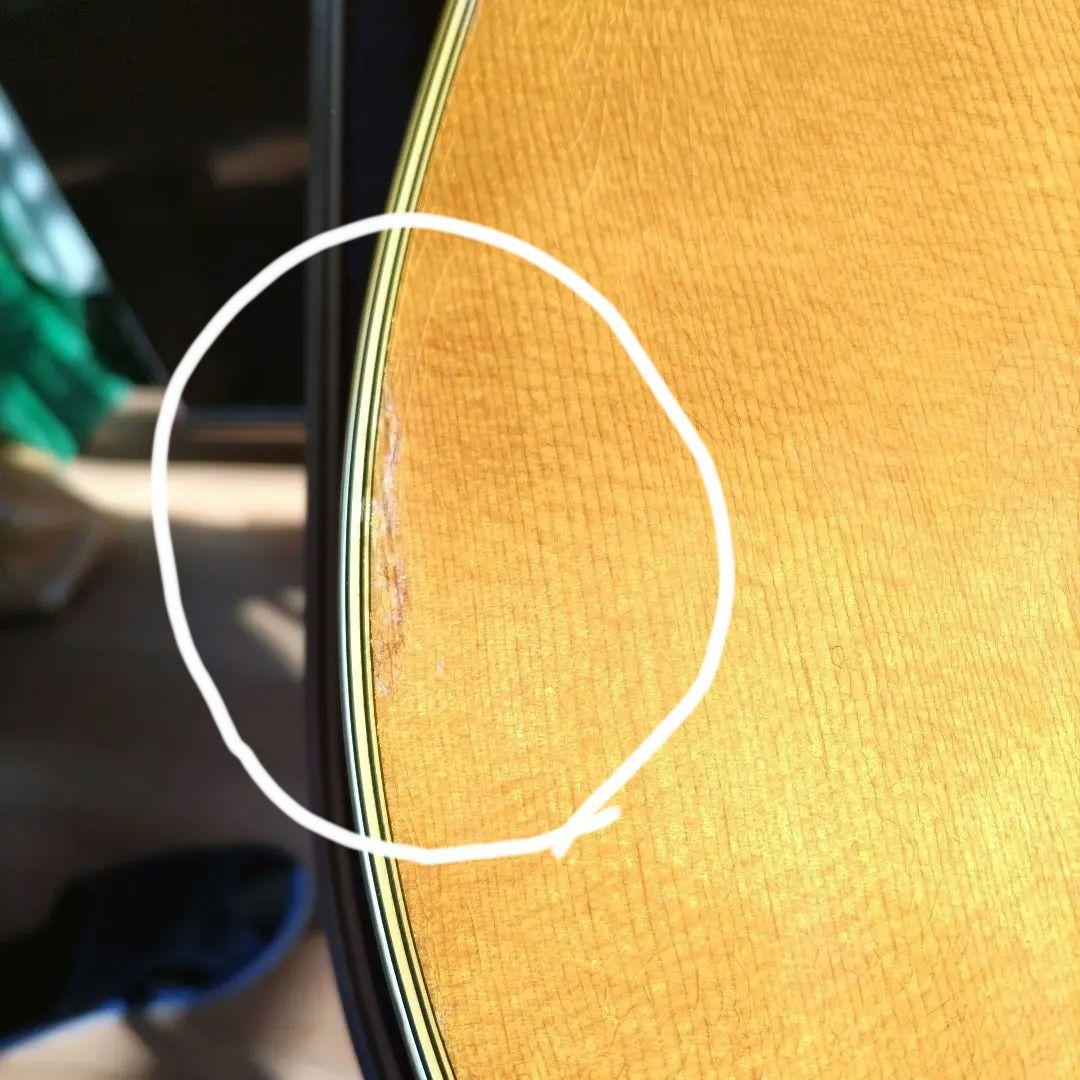 martin D35 1975年製ビンテージ本鼈甲ピックガード ワンオーナー